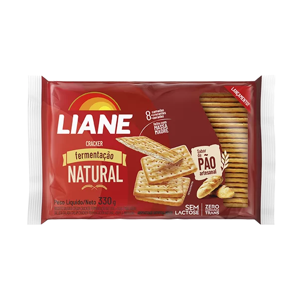 Biscoito Recheado Sabor Limão Siciliano 115g - Liane Alimentos