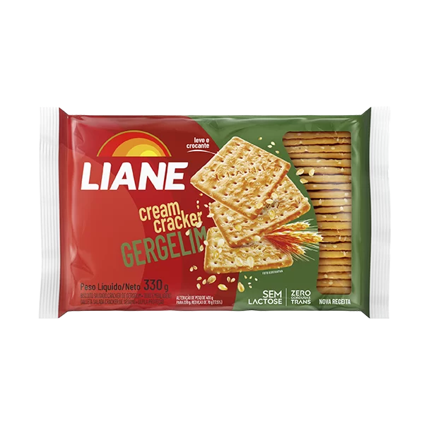 Biscoito Recheado Sabor Limão Siciliano 115g - Liane Alimentos